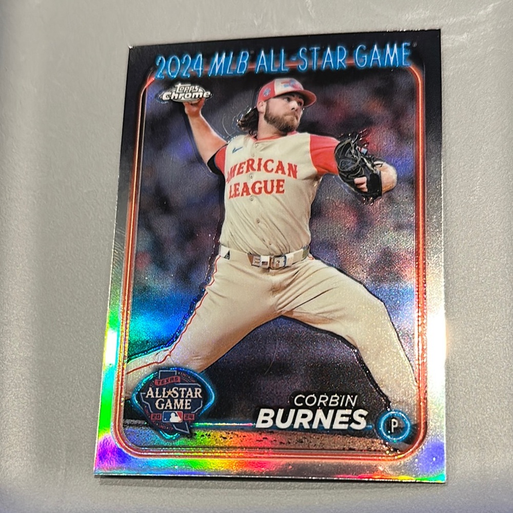 2024 MLB All-Star Game Corbin Burnes Card